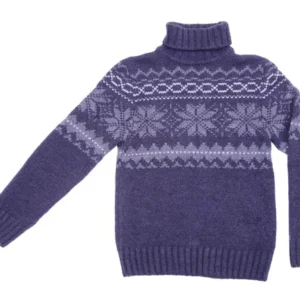 hand knit wool sweater
